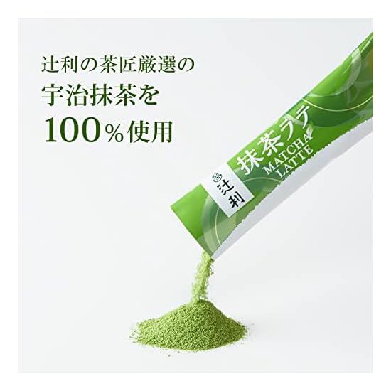Tsujiri Matcha Latte 130g (10P) × 4 Packs