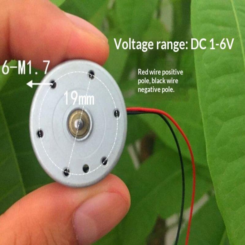 1 Stück Hochgeschwindigkeits-Mini-Rundmotor 24 mm Rf-400Ca-12265 D/V 5,9 6V 11500 U/min für Auto AV CD DVD-Player Motor