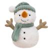 Snowman Plush Doll Hat Scarf Cartoon Bedroom Decoration Christmas Gifts Ornament