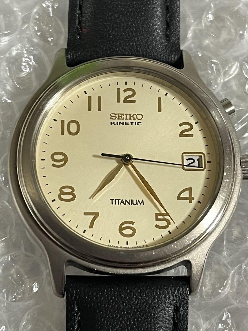 

[USED] Seiko Kinetic Titanium 5M42-OJ90