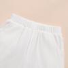 Jungen Einfarbig Kurzarm Stehkragen Zweiteiler mit Aufkrempel-Shorts