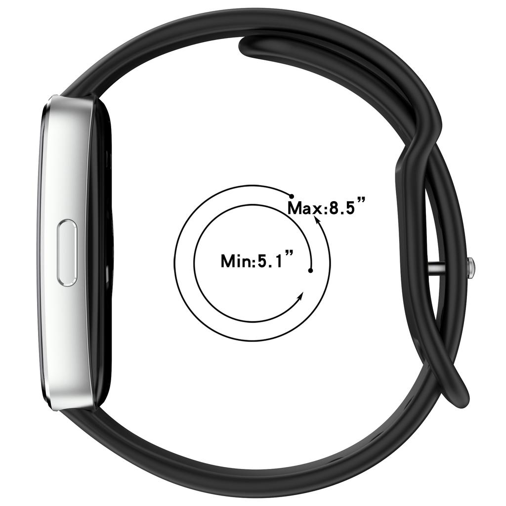 Silicone straps For Huawei Band 10/9/9 NFC Strap Accessories Replacement Sport bracelet pulseira correa for Huawei Bands 8/8NFC