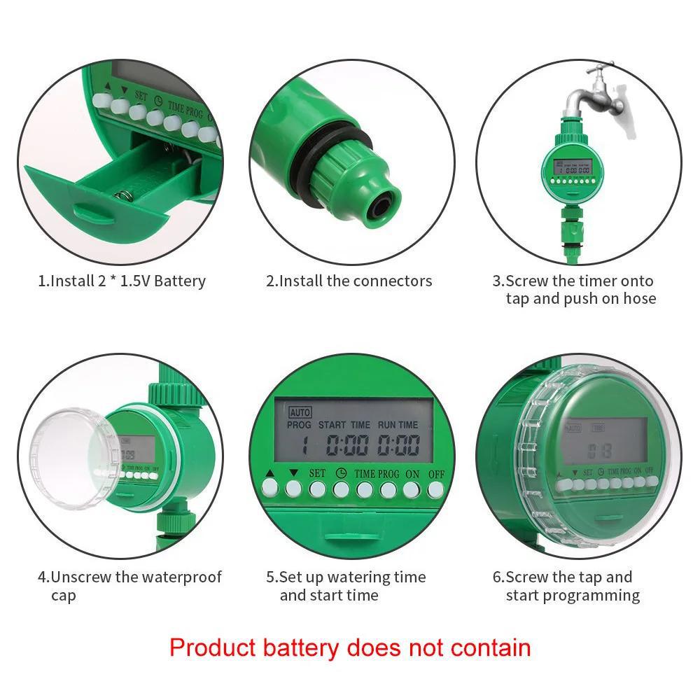 Smart Home Timer Controller for Automatic Micro-Spray Drip Irrigation: Effortless Watering System for Plants