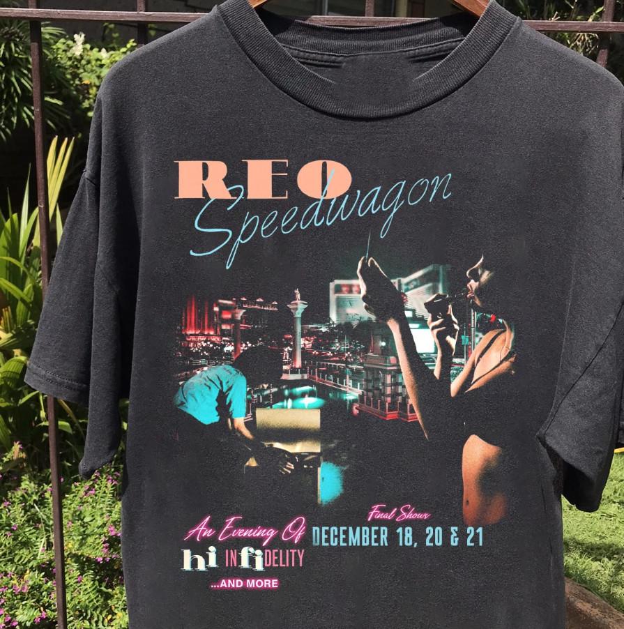 

REO Speedwagon Band Tour Gift For Fan T-shirt, size S-4XL XL