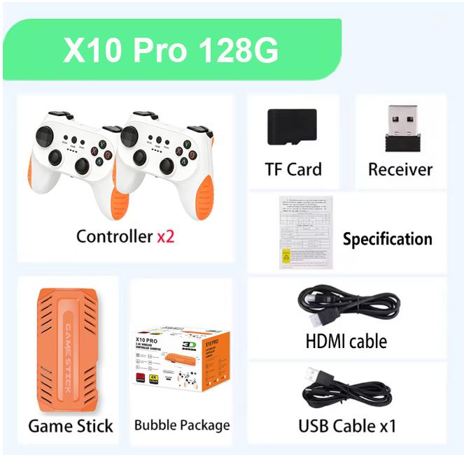 New X10 PRO Game Stick with