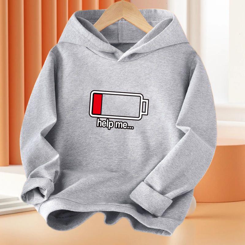 Gamer Gift Headset Kids Long Sleeve Hoodies Cool Spring Pullover Sweatshirts Boys Sportswears