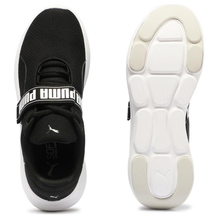 Puma Prowl Minimalist Comfortable Slip-Resistant Durable Low-Top Casual Running Shoes Women Sneaker Black White 379076-01