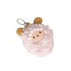 Mascot Lamb Miniature Plush Sheep Doll Soft Goat Year Pendant Fluffy Sheep Keychain  Car Interior