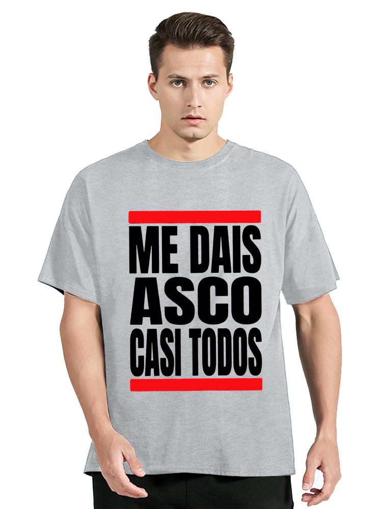 Funny Spanish Words: You Hate Me Almost All Humorous Hipster T-shirt Unisex Tops Summer Casual Tees Tshirt Oversized T Shirt