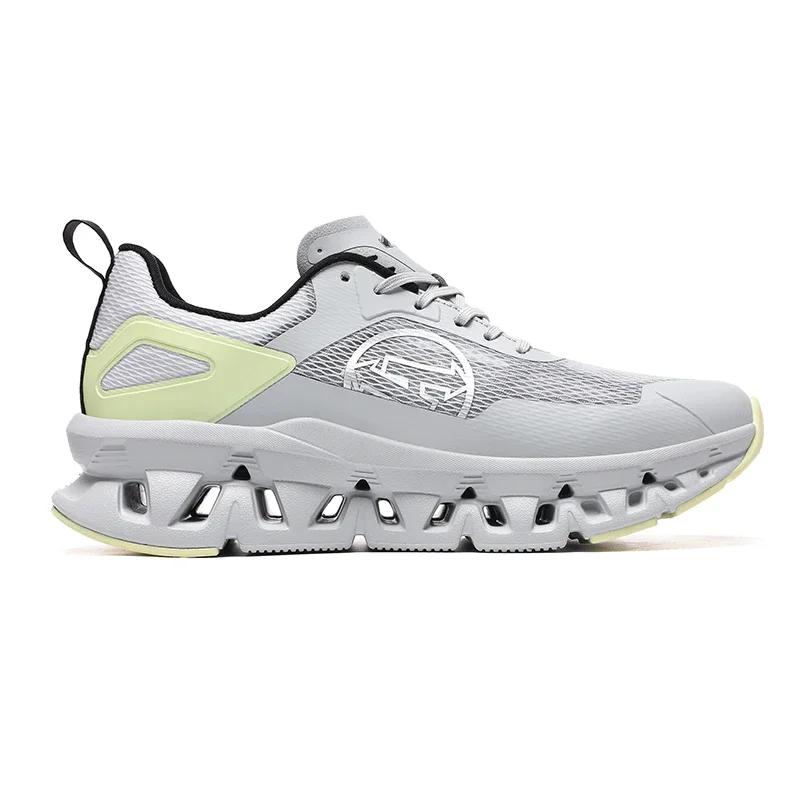 

New Men Running Shoes Lace-up Sneakers Blade Breathable Fashion Jogging Casual Loafers Brand Outdoor Walking Leisure Comfortable 39 синий