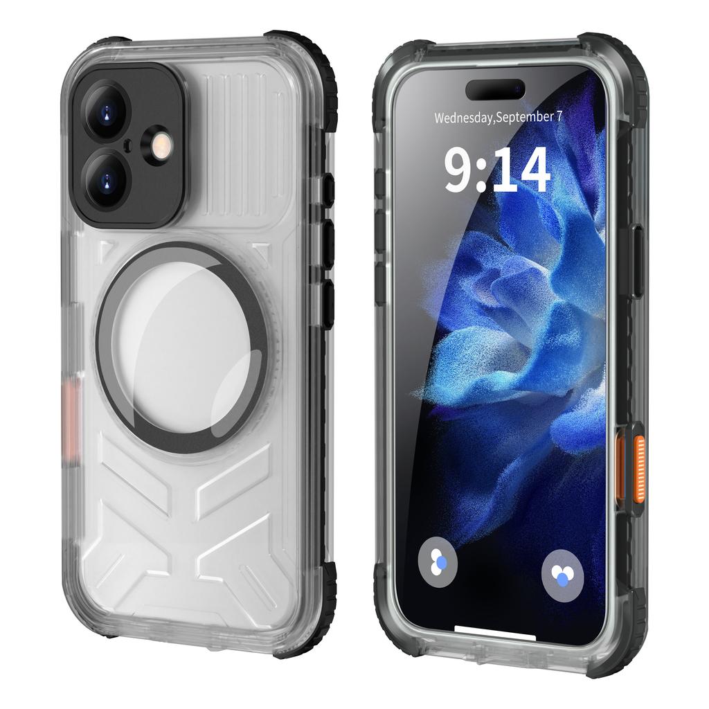 High End Design IP68 Waterproof Armour Case for Apple 16 Diving Swimming Underwater Using IPhone 16 Plus Full Cover Protection