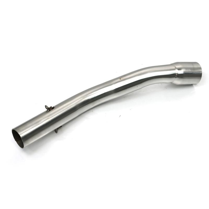 Slip On Motorcycle Exhaust Escape Moto Muffler Modify 51mm Middle Link Pipe For YANAHA YZF R1 1998-2003 1999 2000 2001 2002 2003