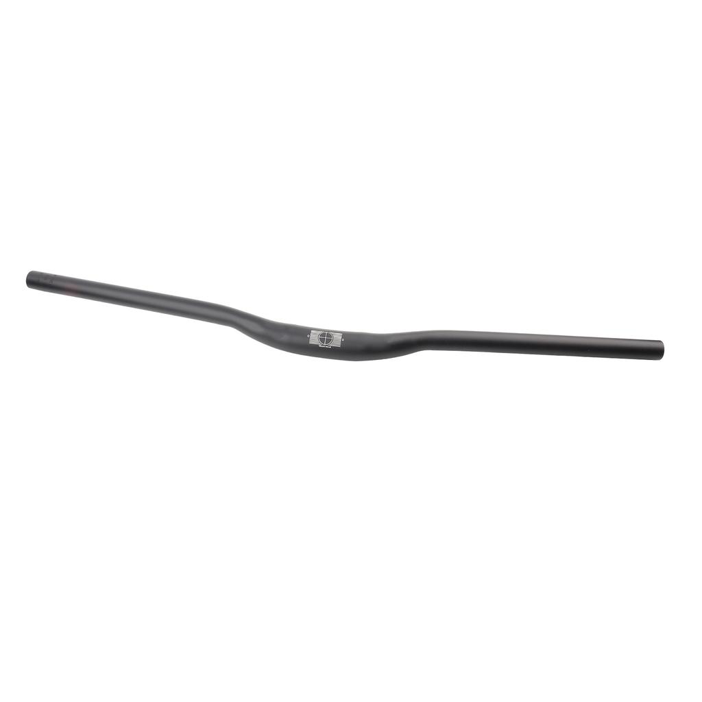 Aluminum Alloy Mountain Bike Riser Handlebar Cycling Racing Travel Relax and Rest (Black)