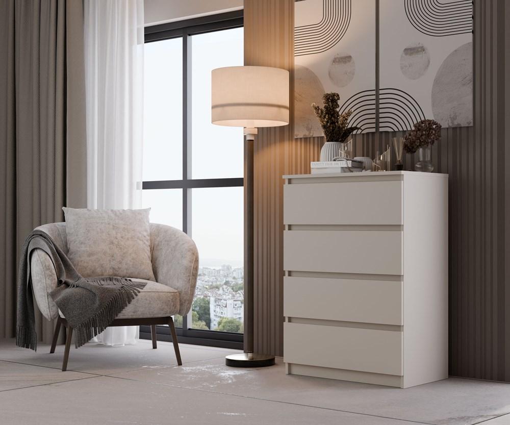 Malwa M4 Cashmere Chest Of Drawers