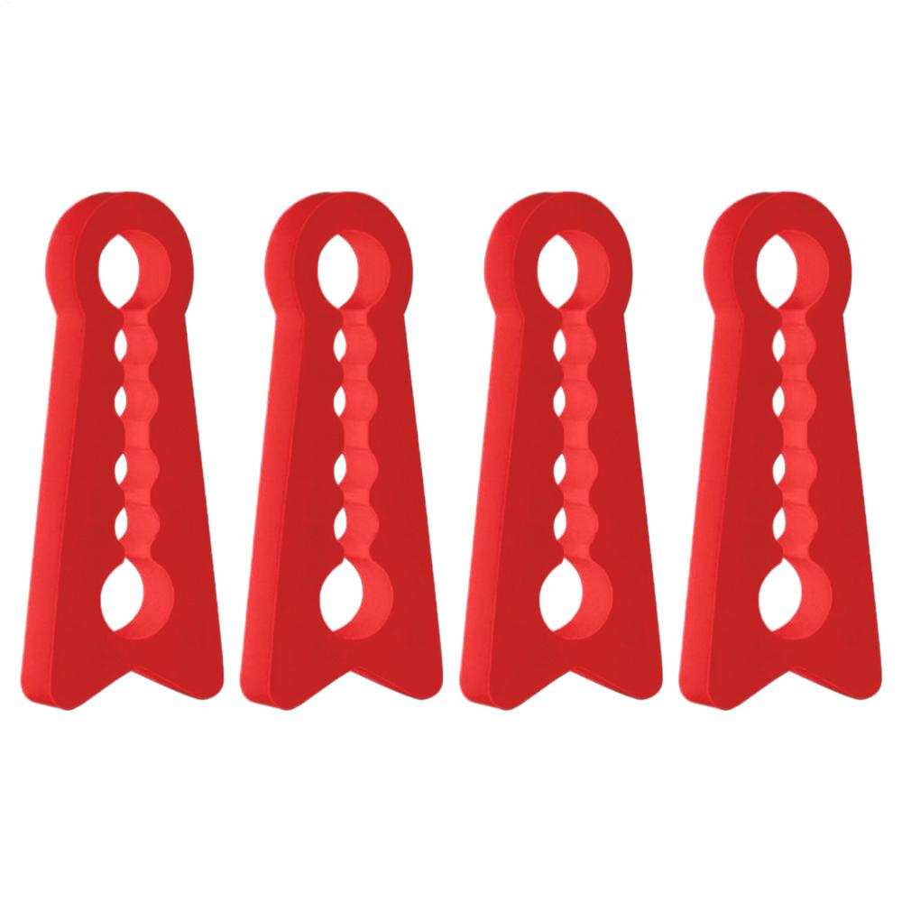 

4pcs Car Door Shock Absorber Car Silicone Bumper Cushion Automotive Door Damping Pads For Interior Truck Sedan SUV RV Vehicle красный