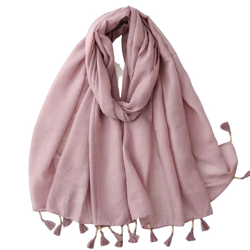 Lightweight Women's Sunshade Scarves,cotton and Linen Air Conditioning Sun Protection Beach Scarves Summer Shawl