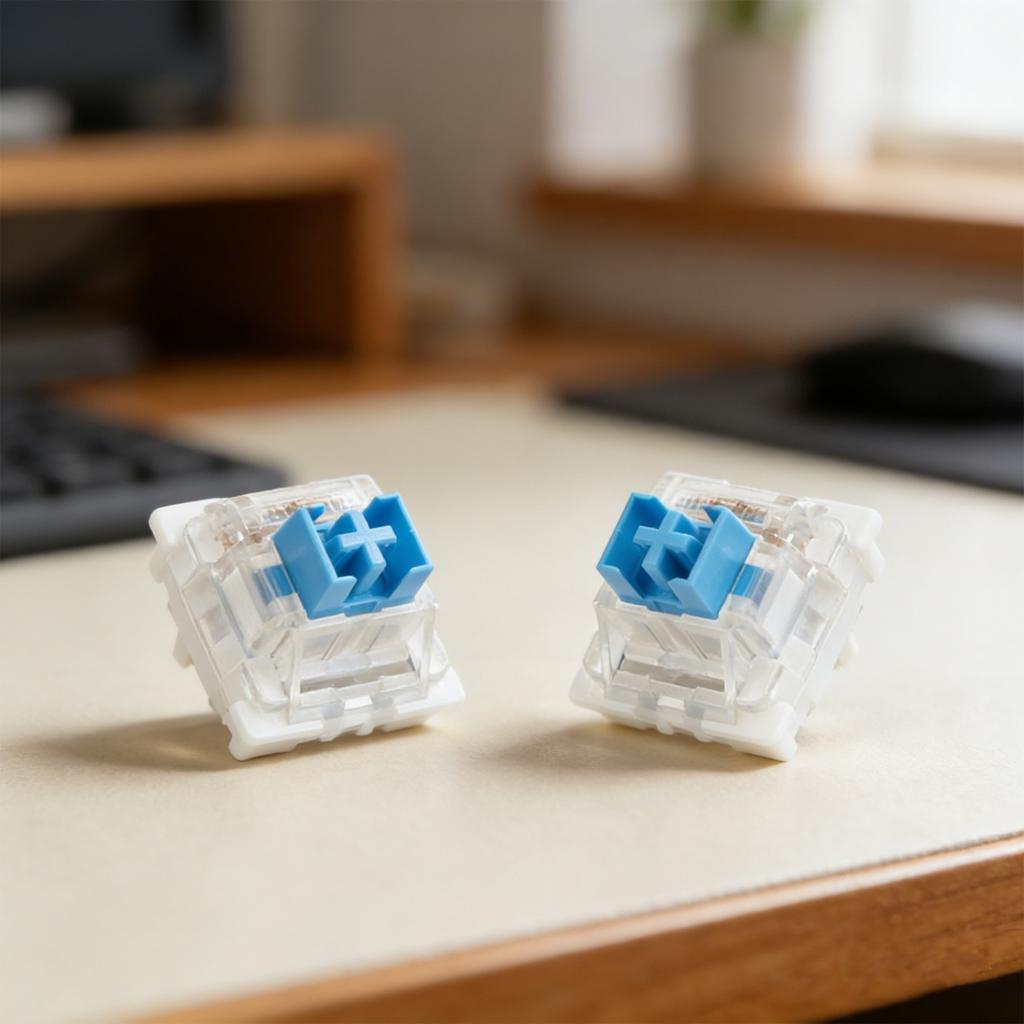 Optimized Stem Design Mechanical Switches 3-pin Tactile RGB Keyboard