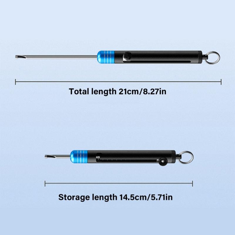 Fish Hook Remover Detacher Tool Fish Hook Disconnect Tool Dehooking Fish Pickers Fishing Hook Retractable Hook Extractor
