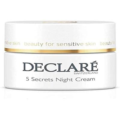 Night Cream - DECLARE - 5 Secrets - 50ml - Hypoallergenic - All Skin Types