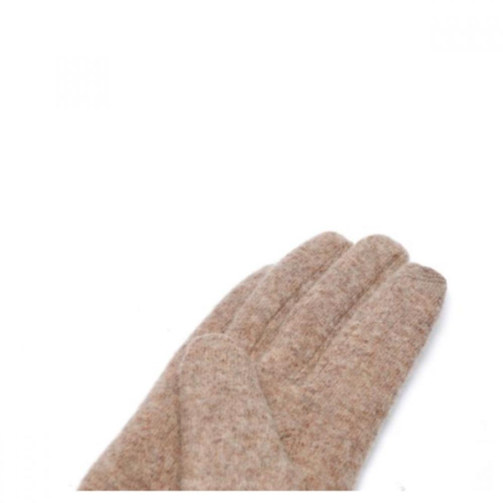 DakS Beige Mink Chain Decor Wool Smartphone Touch Women S gloveS Dcgv1f244i2