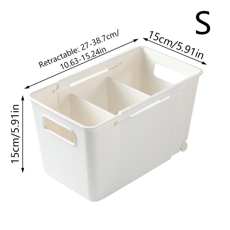 1 ks Barevné úložné boxy s víkem a rukojetí, Plastové stohovatelné koše Stolní kostka Box Přihrádkové kontejnery