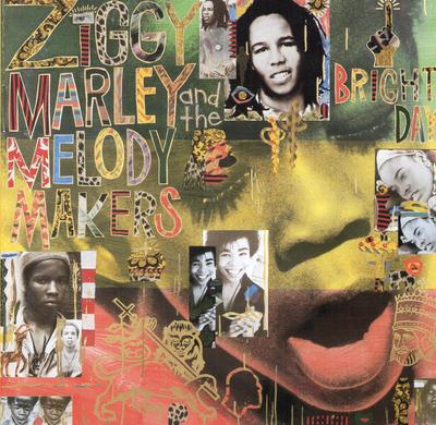 CD ZIGGY MARLEY & THE MELODY MAKERS - One Bright Day 077778611820 Virgin US Reggae, Ska & Dub Occasion