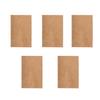 Pack of 5 Versatile Saxophone Cork Mouthpiece Cork Strips Replacement for Various Saxophone Beginners and Professional