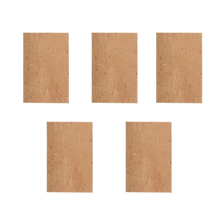 

Pack of 5 Versatile Saxophone Cork Mouthpiece Cork Strips Replacement for Various Saxophone Beginners and Professional