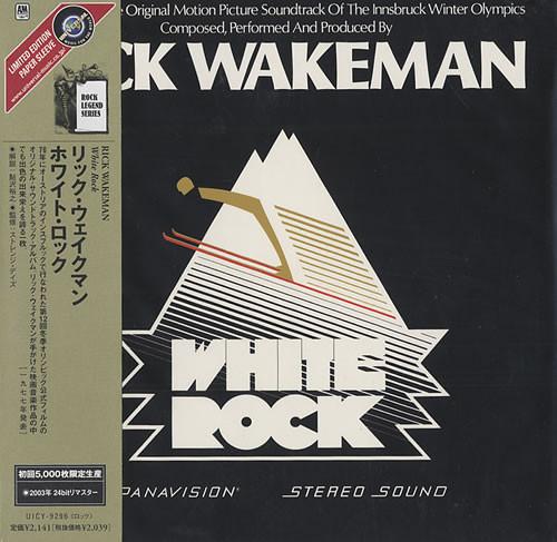 

CD РИК УЭЙКМАН - White Rock UICY9296PROMO A&M Records 2003 Япония ОбиРок Б/У