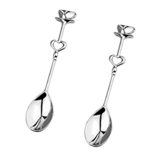 

1 пара ложка для чая, кофе, чайная ложка для свадебного душа, свадебная вечеринка, пользу