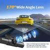 4-Kanal Dashcam Auto DVR Blackbox 1080P Weitwinkelobjektiv Vorne Hinten Innen Links Rechts Parkmodus Schleifenaufnahme 360° Auto-Kamera