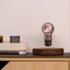 Heart-Shaped Magnetic Levitation Night Light: Silk Atmosphere Lamp Gift for Newlyweds or Boys' Day.