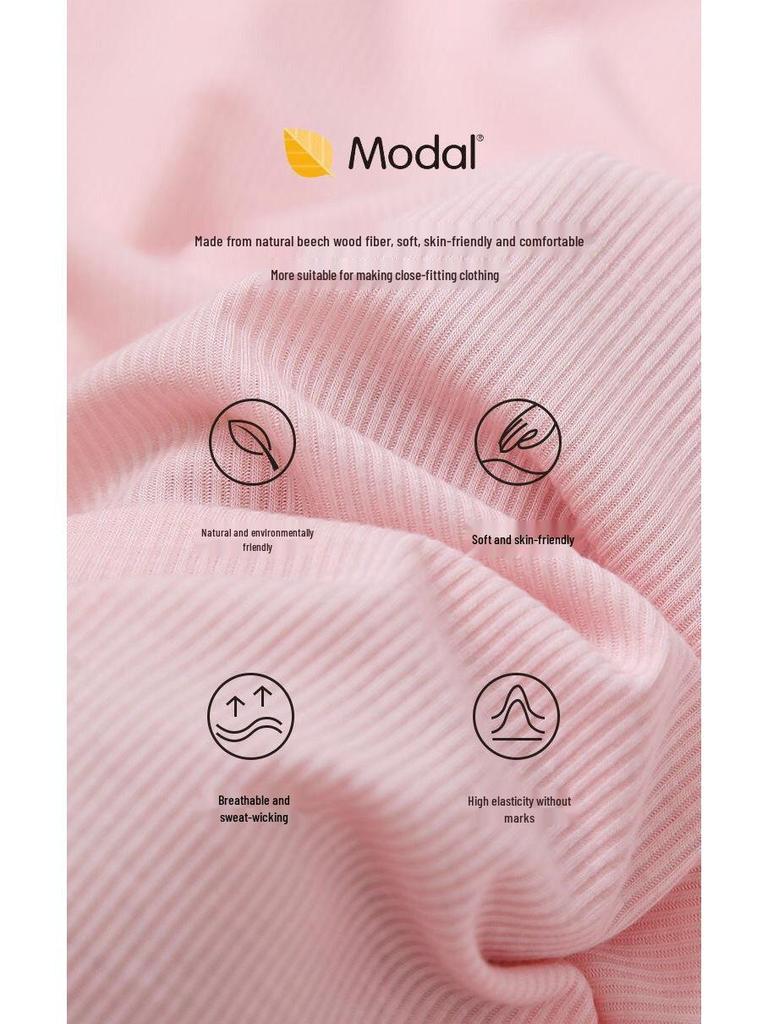 2025 Girls' Ice Silk Pajama Set: Thin Modal Summer Homewear for Small & Medium Children, Cute Style.