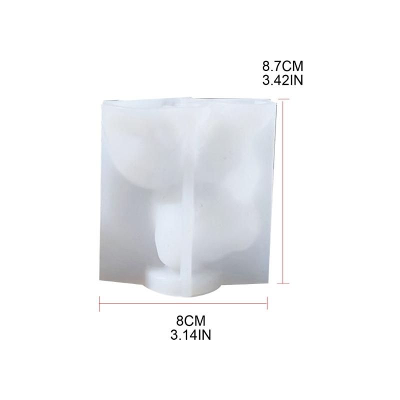 Cat Shape Silicone Mold Candle Resin Making Tool DIY Candle Moulds Ornaments Hand-made Home Decorations Supplies