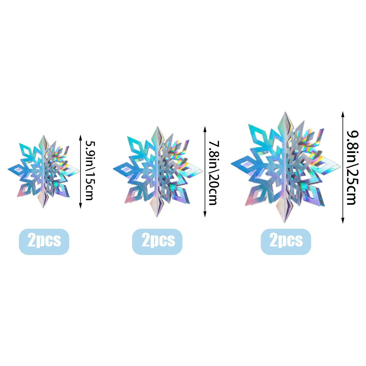 

107 шт. комплект для гирлянды из воздушных шаров «Холодное сердце», воздушные шары «Снежинки», разноцветные украшения в виде снежинок, рождественская вечеринка, праздничная вечеринка Other