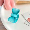 Simple Girls Casual Open Ring Jelly Color Fashion Jewelry Korean Style Ring Bow Ring Finger Ring