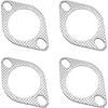BOJIDO Muffler 60mm X Set of High Temperature Easy for Cars and Engine Cover Flange Exhaust Turbo Ceramic Coating Gaskets, 2mm, 4, Resistant,