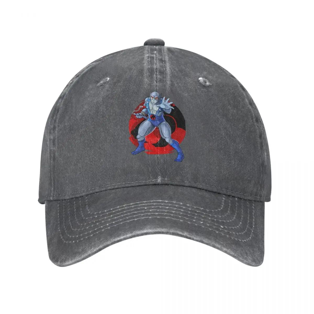 

2022 New Spring Autumn Dad Panthro Baseball Cap Thundercats 80s Retro Cartoon Hip Hop Hat Sport Denim Cap Hats Adjustable