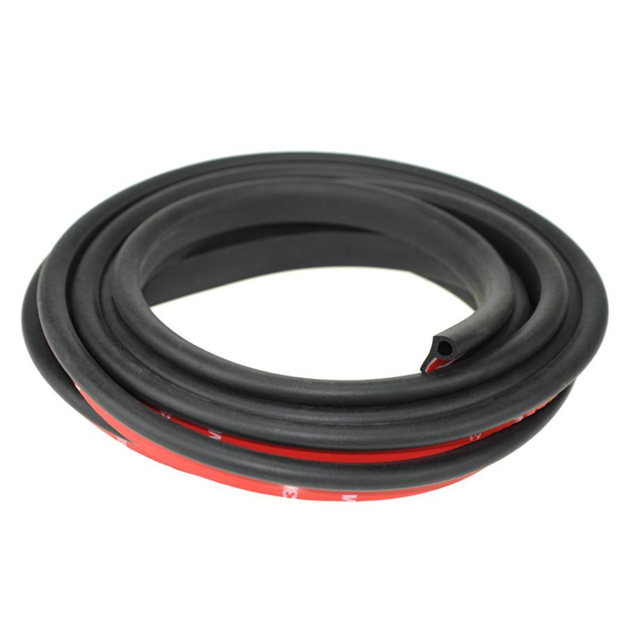 5M Black P-Type Car Door Noise Insulation Strip