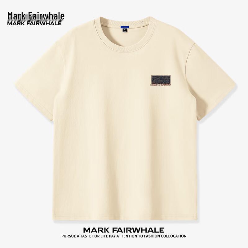 Mark Fairwhale Men s Heavyweight Cotton Short Sleeve Tee M