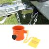 Trailer Anti Theft 5th Wheel Pin Lock Trailer 5th Wheel Pin Lock 74mm Easy To Use Sturdy Aluminum Alloy with 2 Keys for