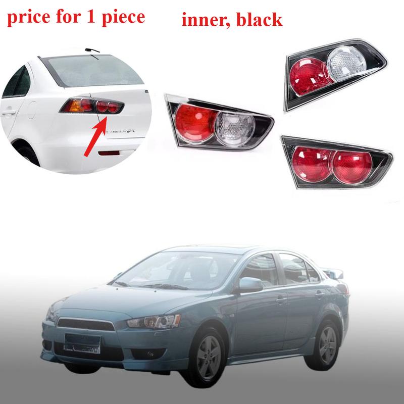 8330A107 Tail Lamp for Lancer CX CY CZ 2007-2017 Rear Light for EVO Inner BLACK 1 Piece
