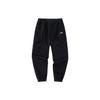 Lifestyle Series Solid Color Mid Waist Tapered Cargo Pants Unisex Pants Black 172348501-2