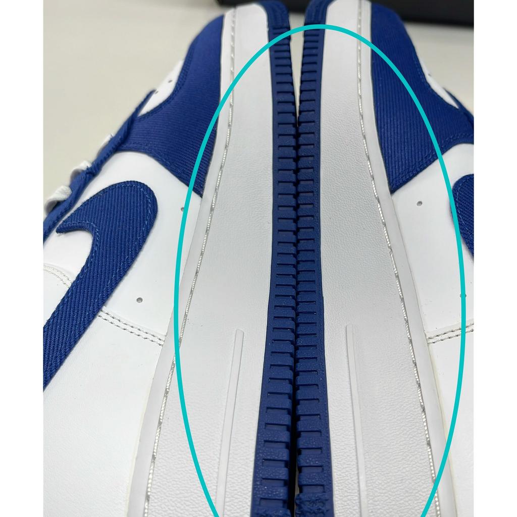 Pre-owned Nike Air Force 1 EMB Dodgers DC8168-100-P26095257557382