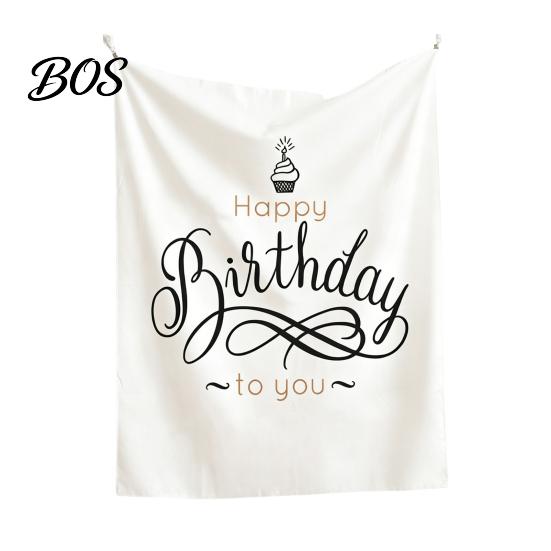 Matching Hanging Flags Baby Birthday Backdrop, Greenery Forest Banner for Boy Girl, Integrated Cloth 100 Day Celebration Party Decorations,