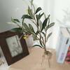 Artificial Fake Olive Leaves Olive Tree Branches Green Leaf Plants Home Deco