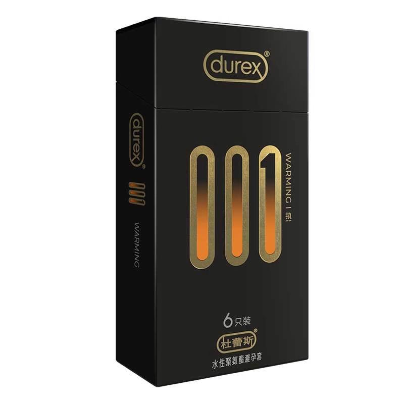 Durex 001 Series Waterborne Polyurethane Condom – WARMING