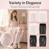 Hollow Lolita Socks Floral Printed Mesh Stockings Cute Calf Long Socks  Pair with Skirts
