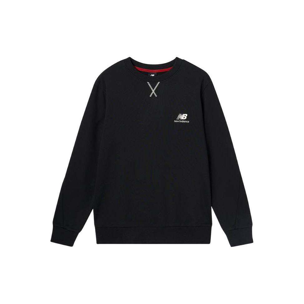 New Balance New Balance Коллекция CNY Толстовки Мужские Черный Круглый Вырез Умеренный Обычный AMT31571-BK XS