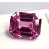 Fabulous Pink Color Sapphire Natural Emerald Cut 11-13 Ct Certified Gemstone